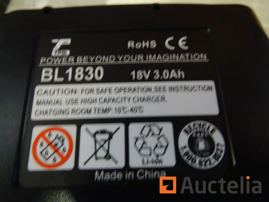 Makita 18v battery serial number online location