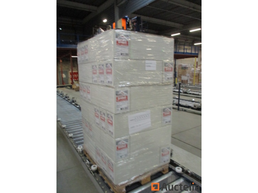 16 pallets of Roofing waterproofing rollers and roof vent sealing Co