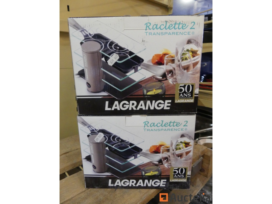 Nos appareils à raclette LAGRANGE - PERSON-Taugourdeau