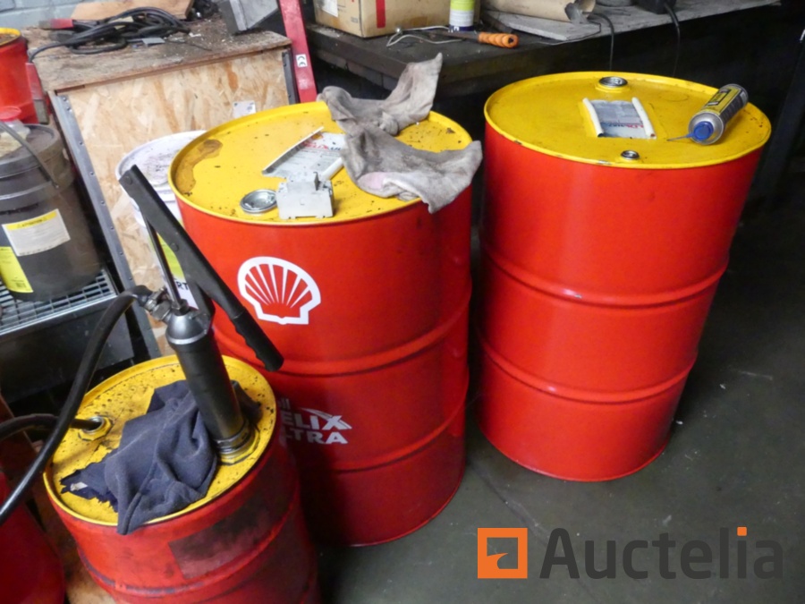 shell oil drum