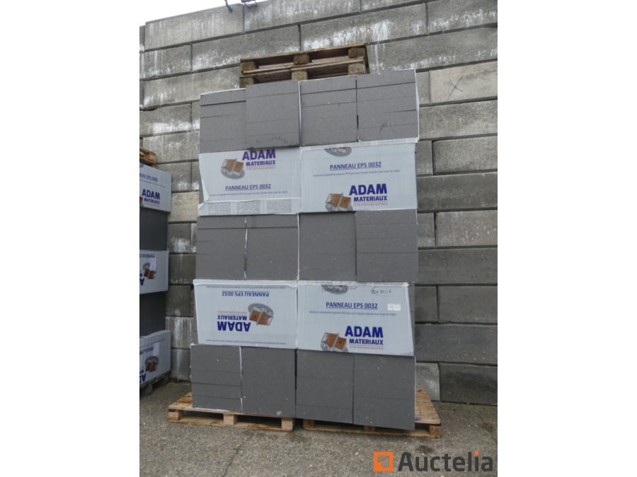 20 Packs of EPS insulation panels 12 cm for façade Adam EPS 0032 Con