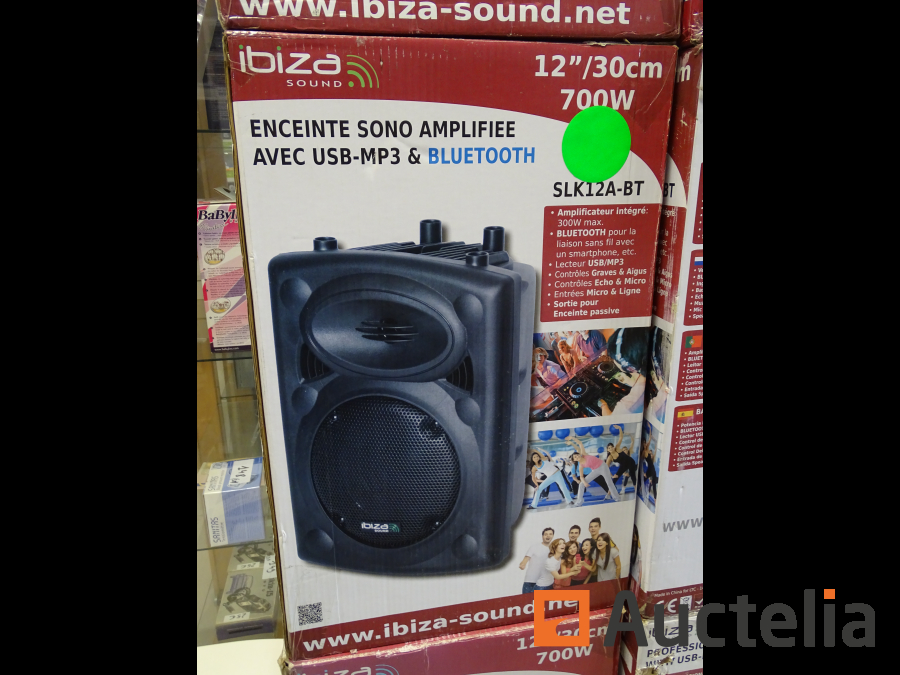 Enceinte sono IBIZA active Autonome 12 700W