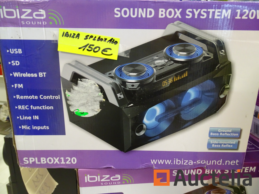 Ibiza SPLBOX120 120 W Sound Box System : : Electronics & Photo