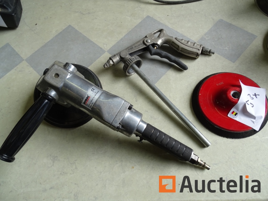 Antigravel spray gun, Rodac polishing machine Garage Garage speci