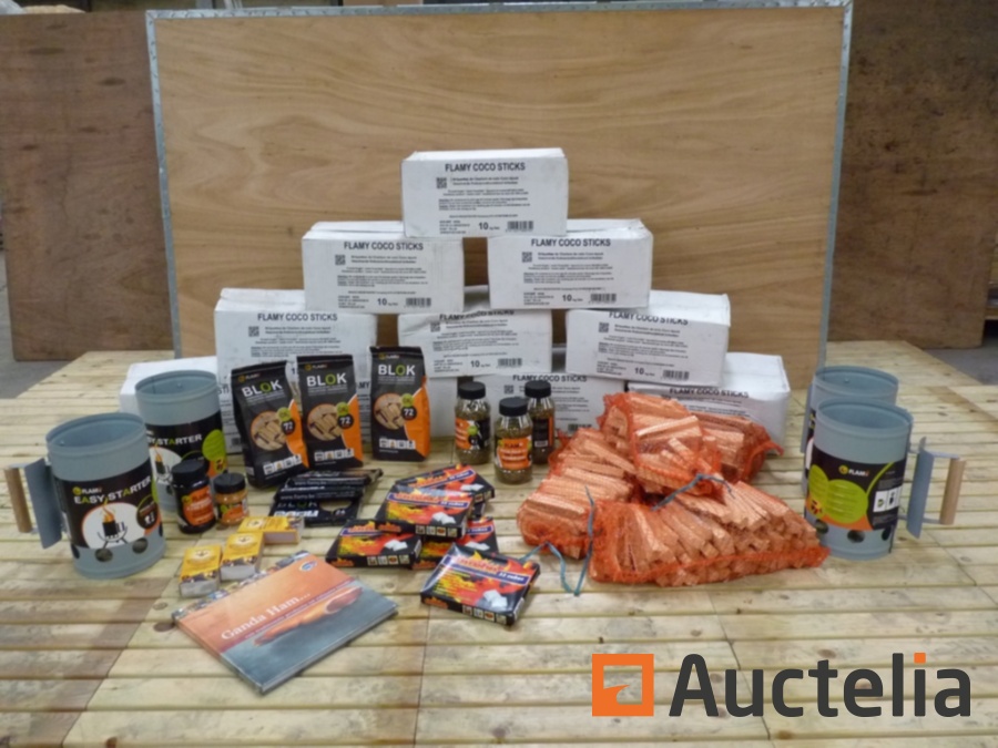Barbecue kit n ° 1 - 100 kg Flamy Coco Sticks - Other consumer goods ...