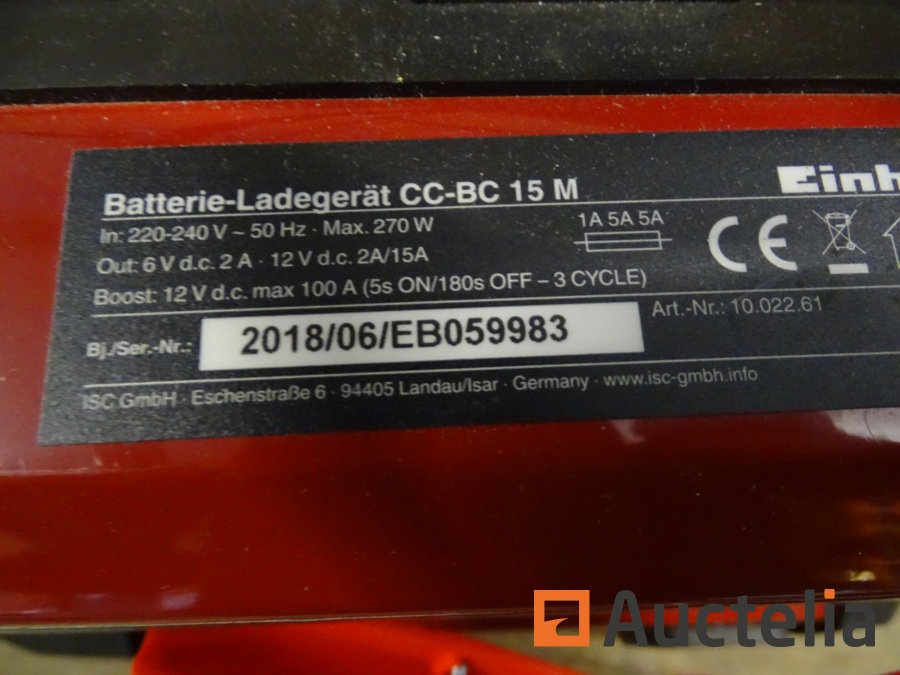 Einhell Batterie-Ladegerät CE-BC 15 M