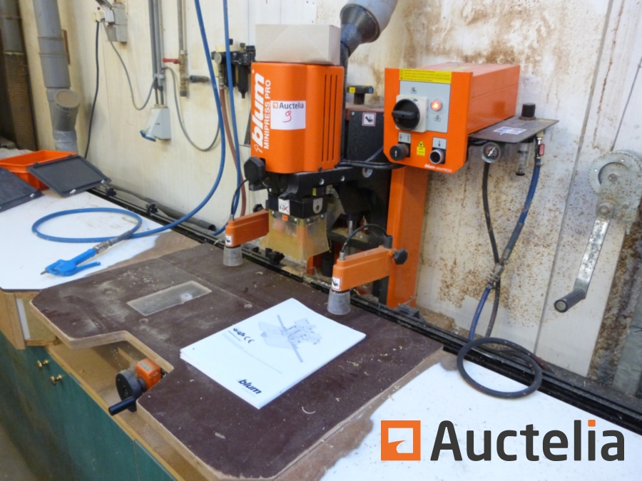 Blum Minipress Pro Multispindle Drilling Machine and Hinges Woodwor