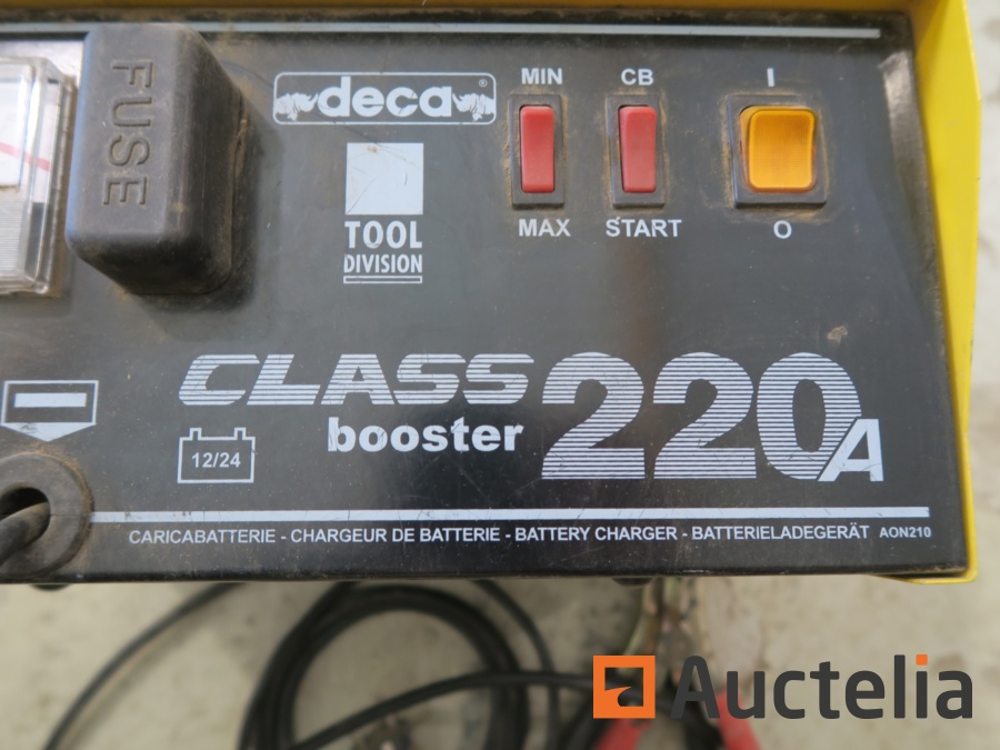 Booster 220 A battery charger 12 - 24V
