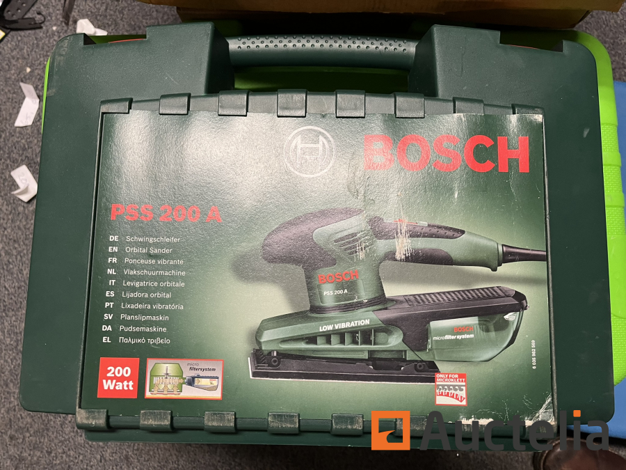 Bosch PSS 200A belt sander - Hand tools - auctelia.com