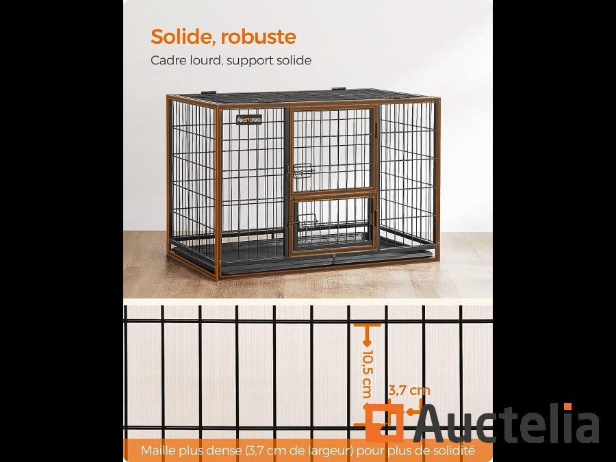 Cage for Heavy Dog 122 x 74.5 x 80.5 cm Consumer goods