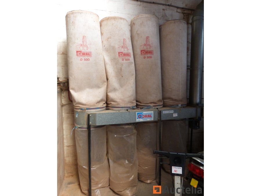 Coral Aspiration 4 bags Dust collectors & Heating