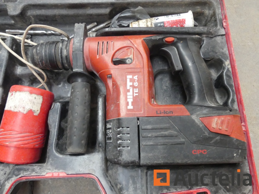 Cordless Rotary Hammer Drill Hilti Te 6a Battery Demolition Hammer