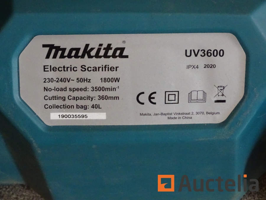 Makita discount scarifier uv3600