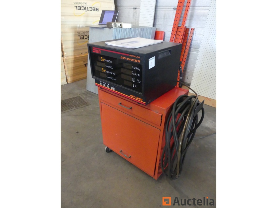 Exhaust gas analyzer Sun MGA 1200 Garage Exhaust gas analyzer