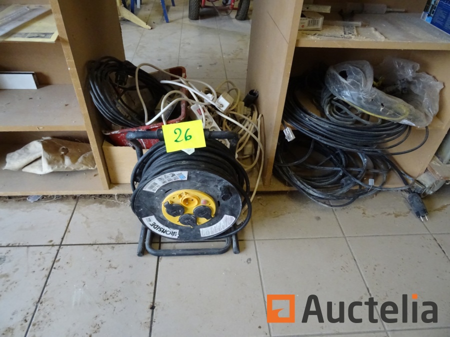 Extension cord on reel IRONSIDE Electrical equipment Extension cor