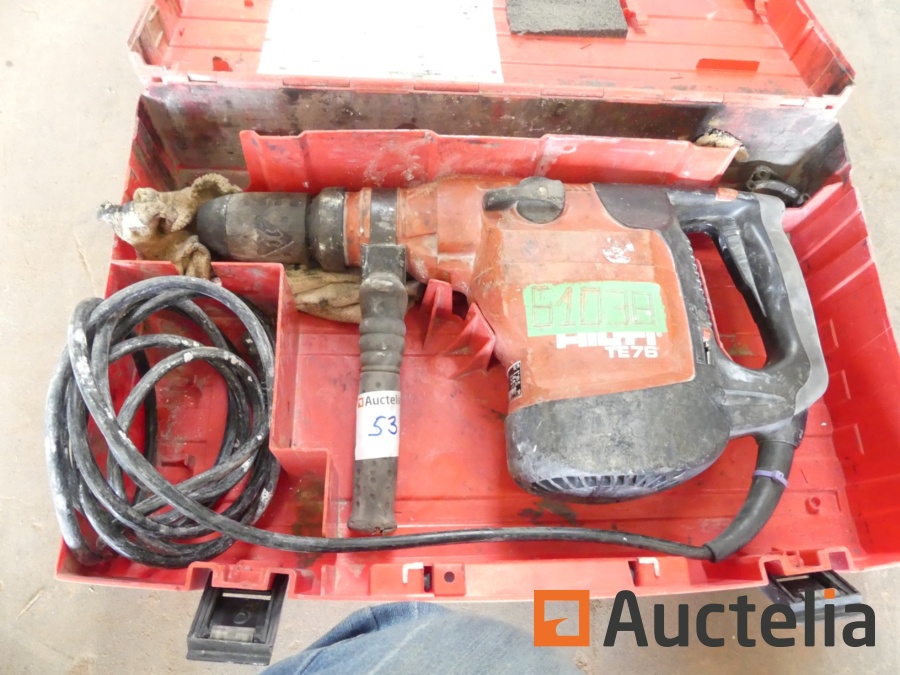 Hilti TE 76 demolition hammer drill Construction auctelia