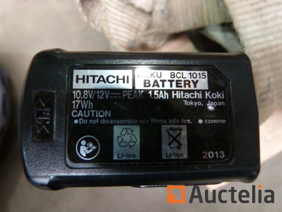 Hitachi WH10DCL Angle Drill on batteries Hand tools auctelia