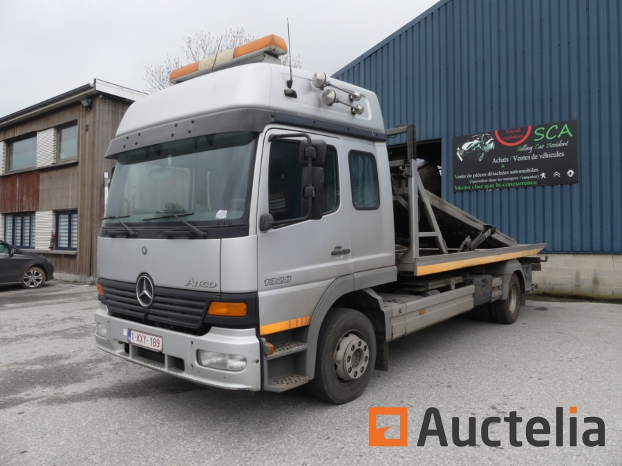 Mercedes-Benz Atego 1328 breakdown Truck (2004-258.206 km) used at ...