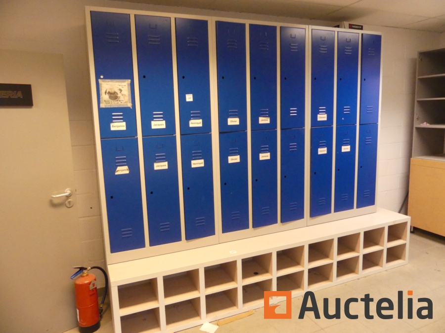 Metal Locker and storage Shops Cloakroom/bins