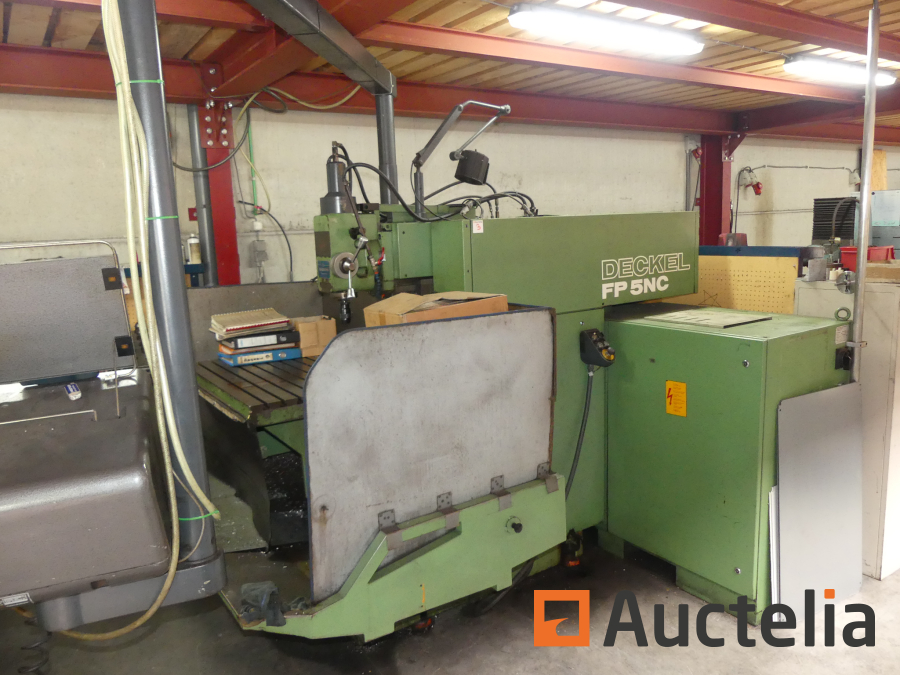 Metal Milling Machine Deckel Fp Nc Metal Milling Machines Auctelia Com