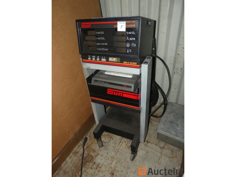 Modular exhaust gas analyzer Sun MGA 12003 R35 Garage Exhaust gas