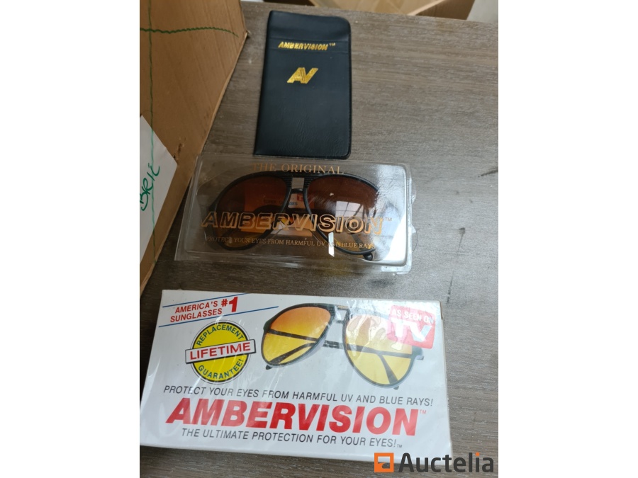 new 20 pairs of uv resistant ambervision sunglasses(IT:AucteliaItem000114257:AucteliaPic0000713789:X)
