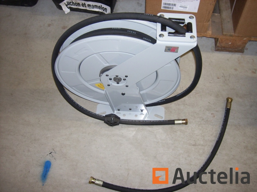 Open Hose reel with 10m hose 1/2 (oil, antifreeze, air) NEW - Other i 
