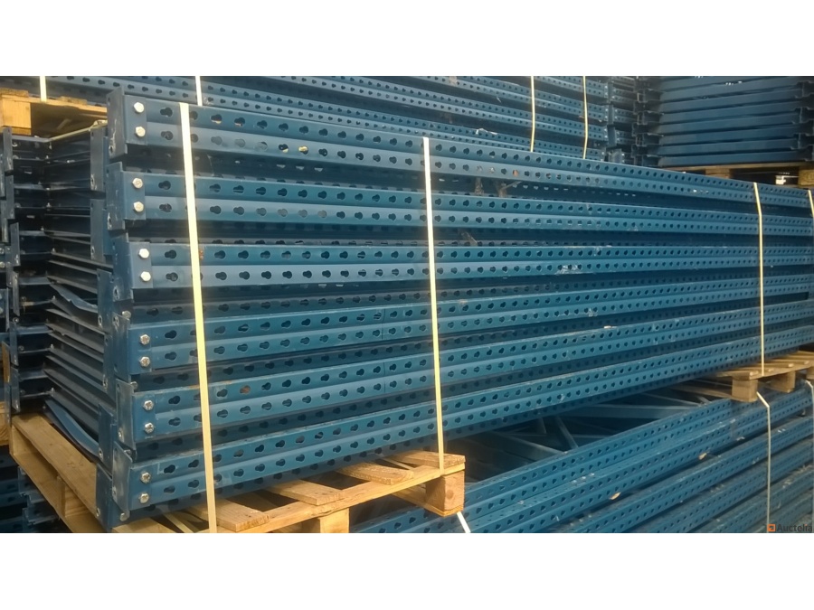 Pallet racks - 12 Upright frames - 3,5m - Pallet racks - auctelia.com