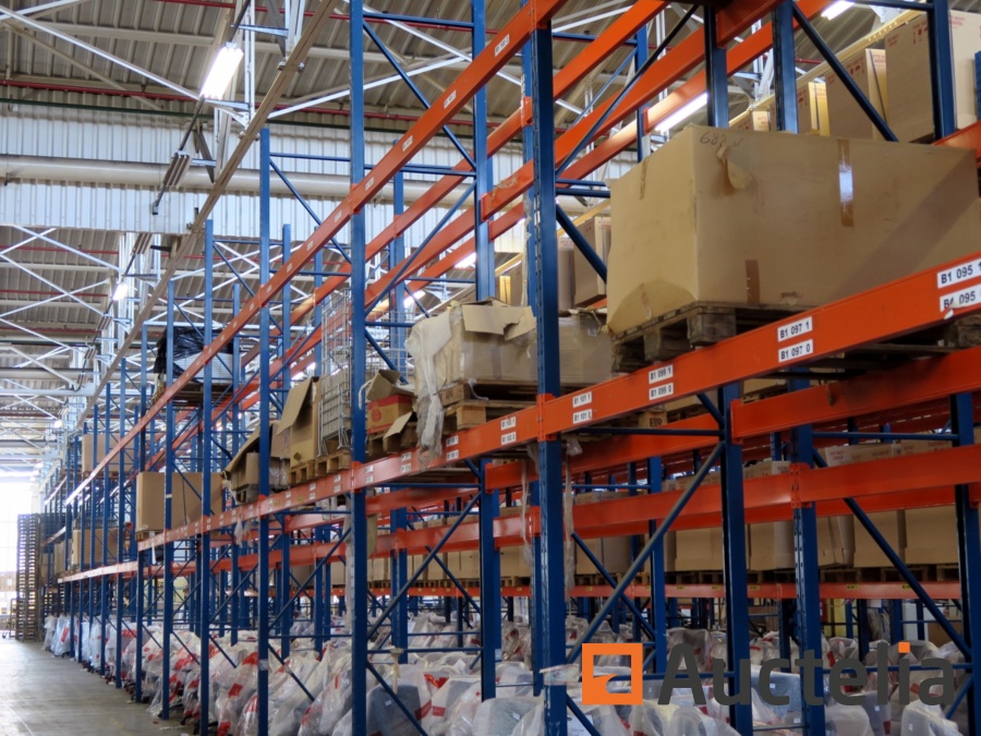 Redirack Storage racks - 54 Upright frames 550 cm and 270 Horizontal b ...