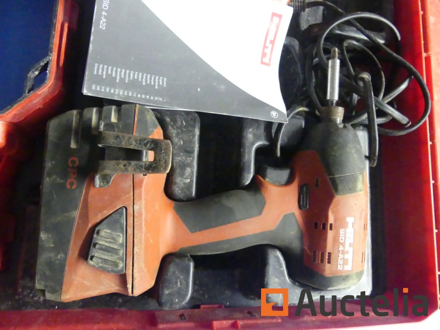 Screw driver on battery Hilti SID 4 A22 serial number