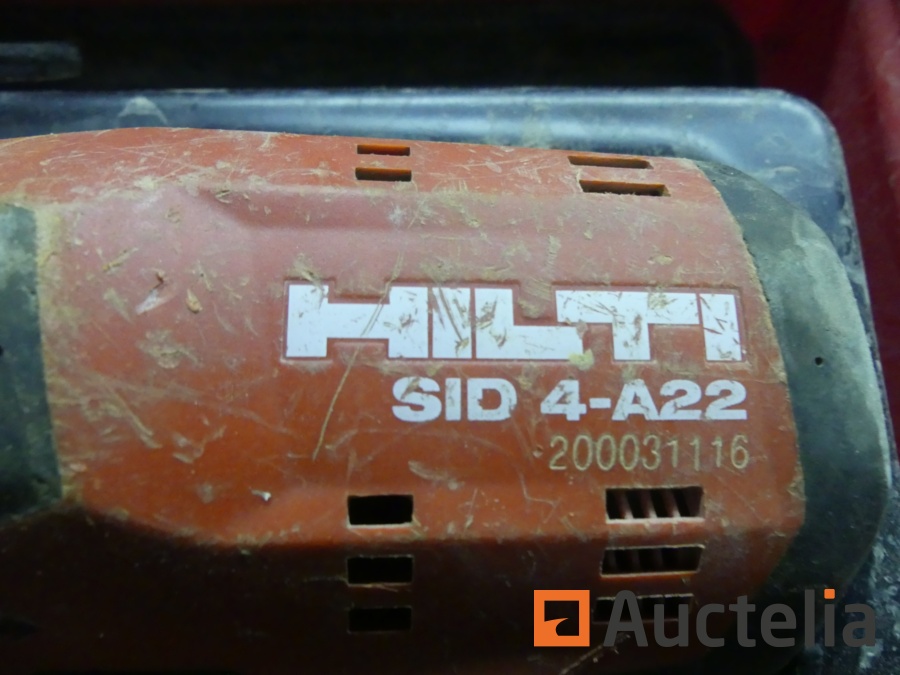 Screw driver on battery Hilti SID 4 A22 serial number