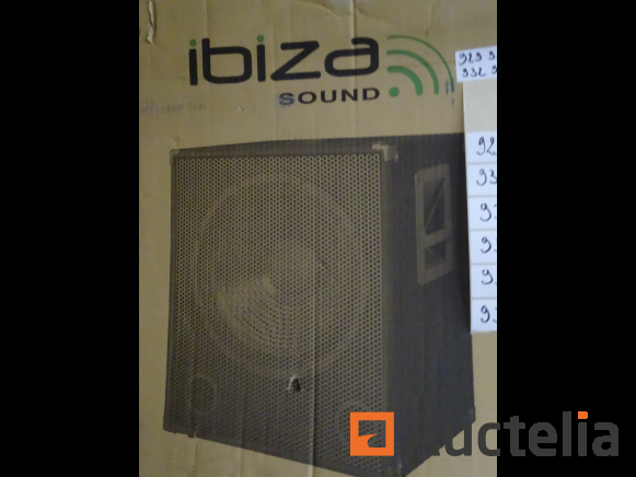 Sound speaker Active subwoofer IBIZA SOUND SUB15A - Sound installation 