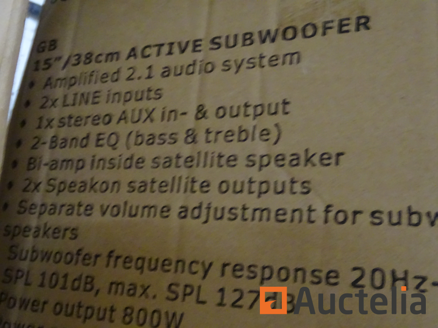 ibiza sound SUB15A Subwoofer : : Electronics & Photo