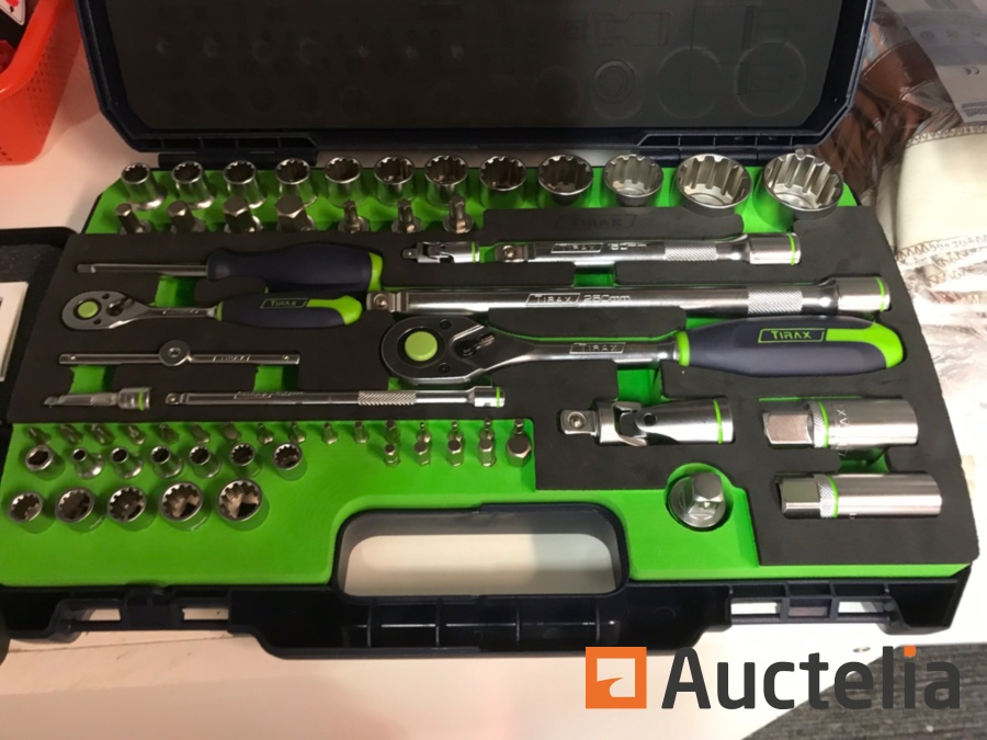 Tirax socket wrench set 1 / 41 / 2 65part type 42710065 Construct