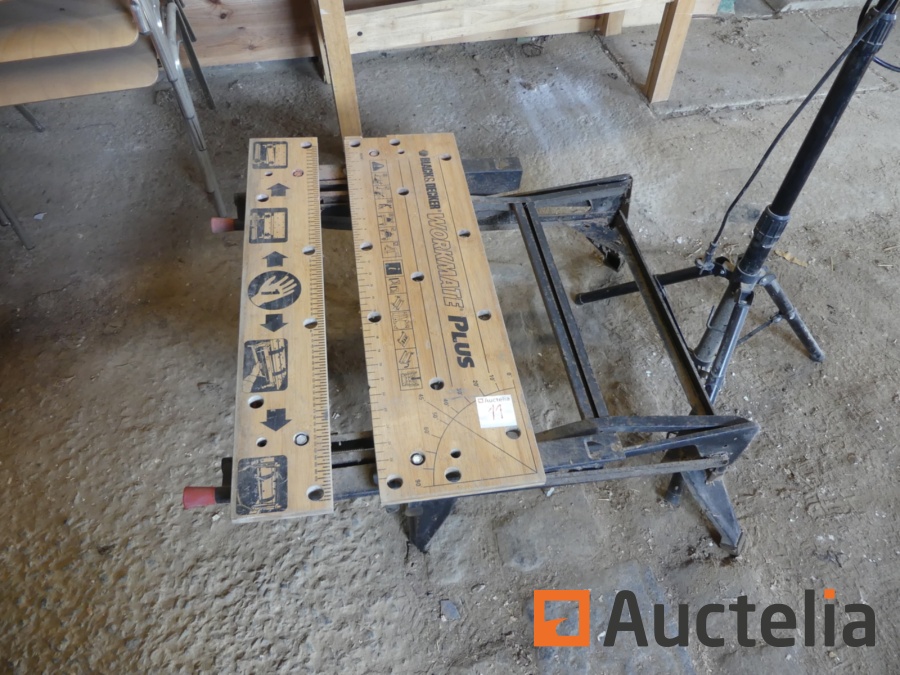 Larix Black+Decker Workmate Portable Workbench Wooden Workbench