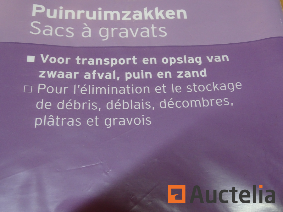 Sacs à Gravats - facilitez vos travaux