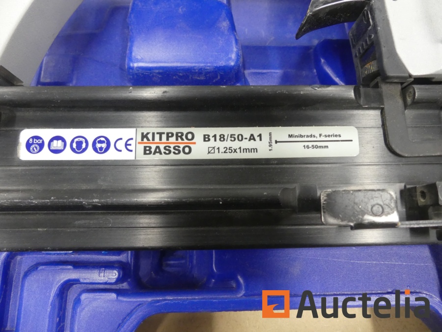 ② Kitpro basso c21/38-a1 pistolet à clouer à air pour clous en