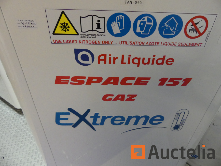 Azote médical liquide et gazeux