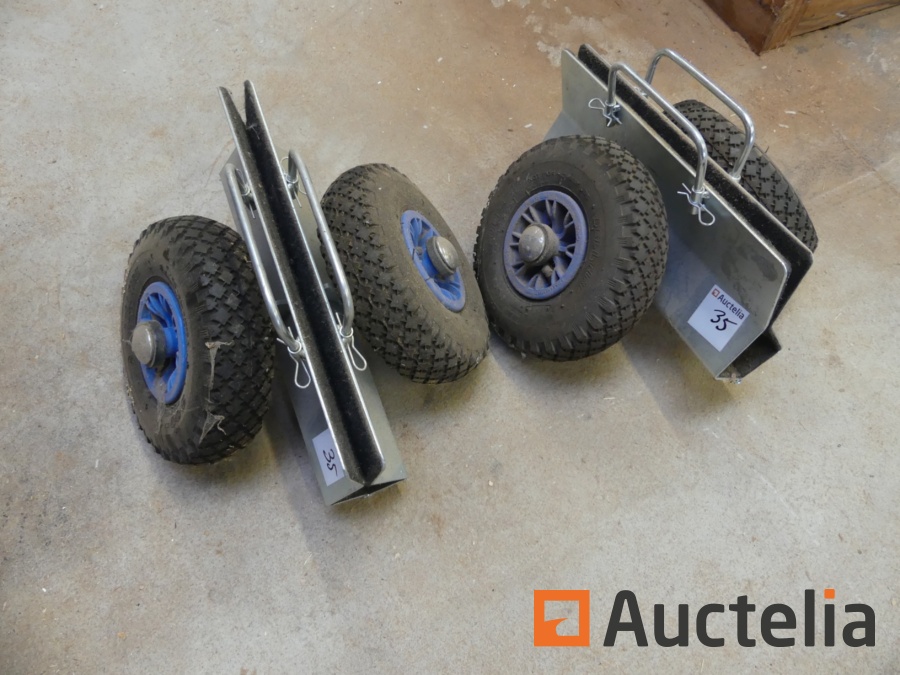 Compass Roues De Transport Pour Bateaux Pneumatiques Aide Au Portage