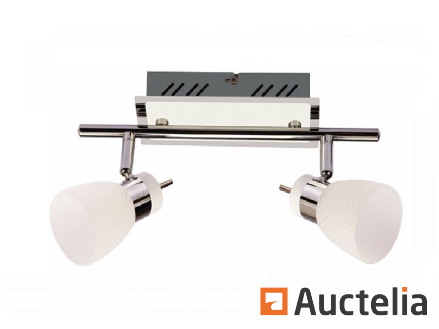 4 x Plafonnier LED - 2 Spots - HL7192L - Décoration - Luminaires 