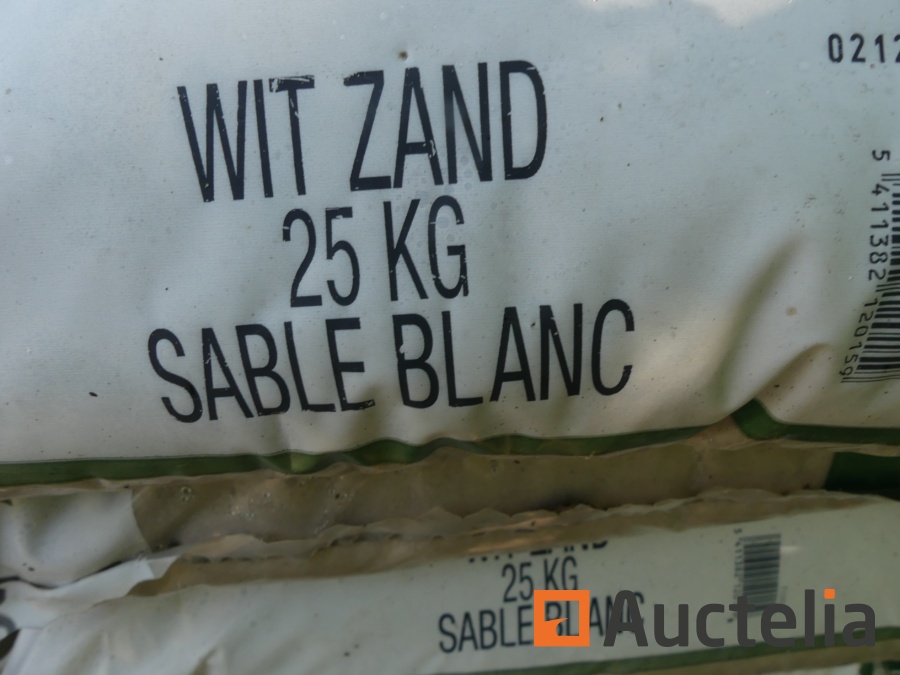 Sac sable Blanc 40kg COECK