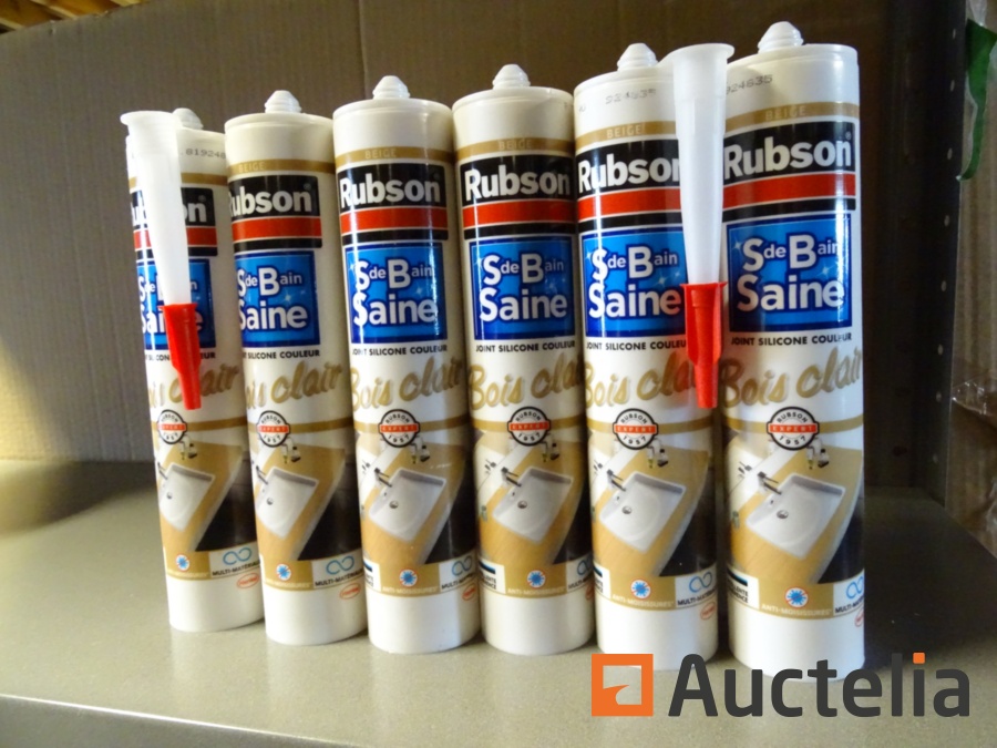 6 Silicones sdb beige Rubson anti moisissure - Machines à bois