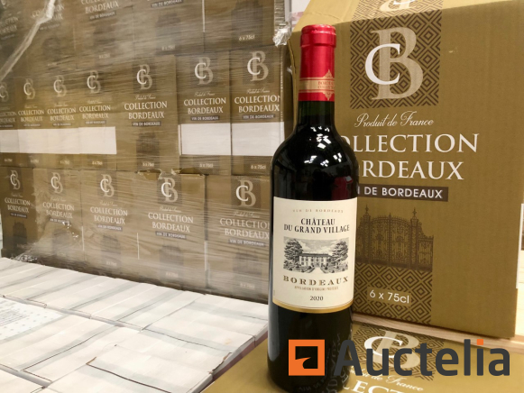 Collection 6 vins rouges de Bordeaux