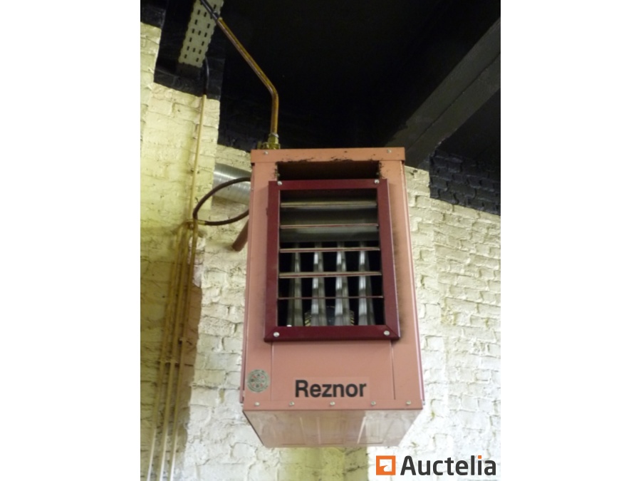 Chauffage d'atelier type aérotherme au gaz ITT Reznor - Aspirations & 