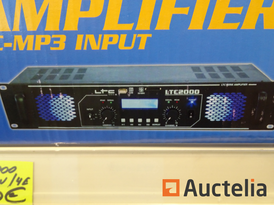 Amplificateur sono LTC LTC 2000 - Installation sonore 