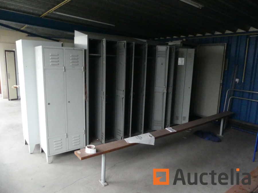 Armoires vestiaires métalliques Commerces Vestiaire/casiers