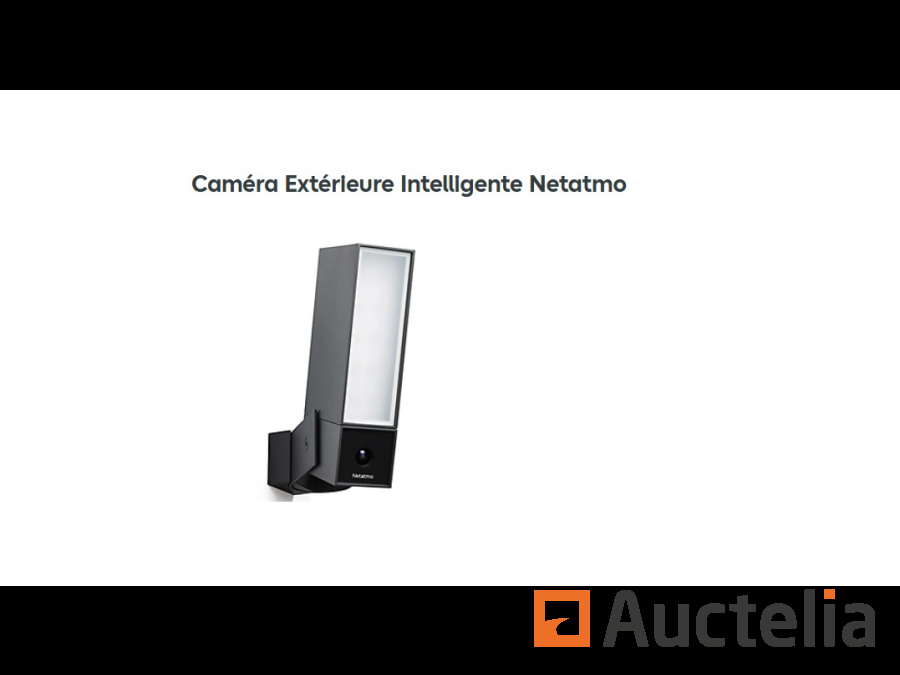 Caméra Extérieure Intelligente NETATMO Noc01-FR - Caméra de surveillan 