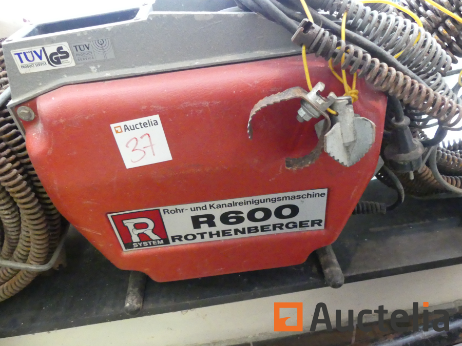Rothenberger R600 : Déboucheur furet électrique – Batiproduits