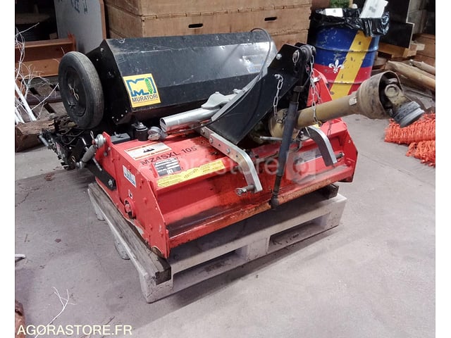enfouisseur de pierre micro tracteur muratori
