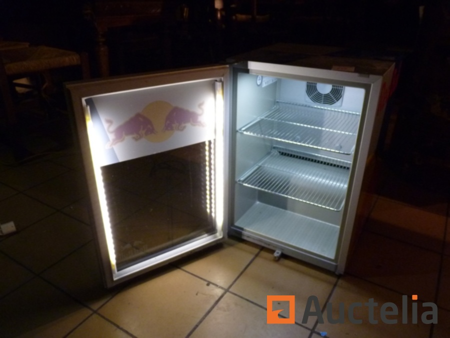 Réfrigérateur redbull avec contenu - , les ventes publiques en  1 clic.